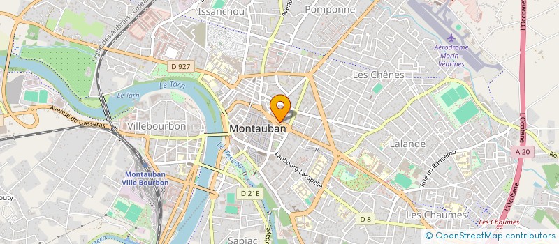 localisation de l'entreprise SCI D ARO  MONTAUBAN