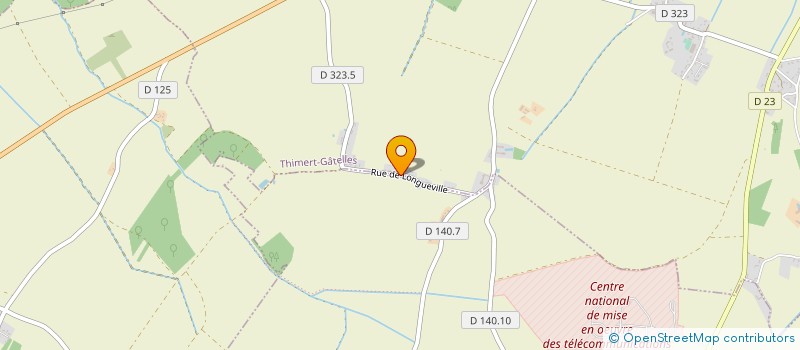 localisation de l'entreprise SCI D ARPENTIGNY à THIMERT-GATELLES