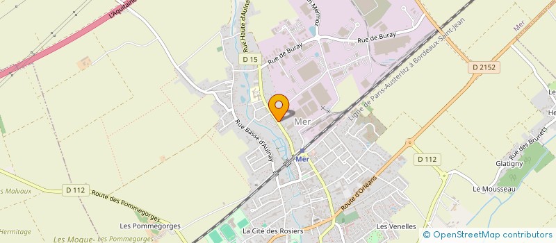 localisation de l'entreprise SCI D'ARROU MEDICIS  MER