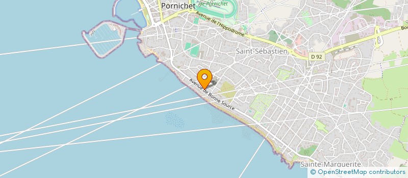 localisation de l'entreprise SCI D'ARTAGNAN à PORNICHET