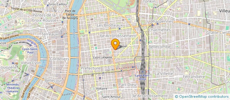 localisation de l'entreprise SCI D ARTAGNAN  LYON