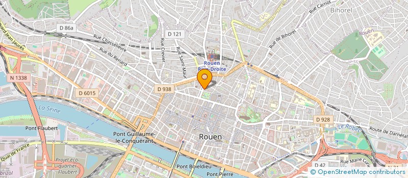 localisation de l'entreprise SCI D'ARTAGNAN à ROUEN