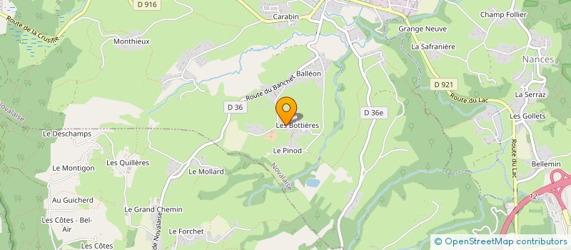 localisation de l'entreprise SCI D'ARTAGNAN  NOVALAISE