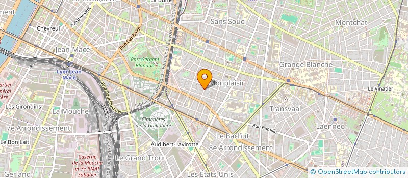 localisation de l'entreprise SCI D'ASPRES SUR BUECH  LYON