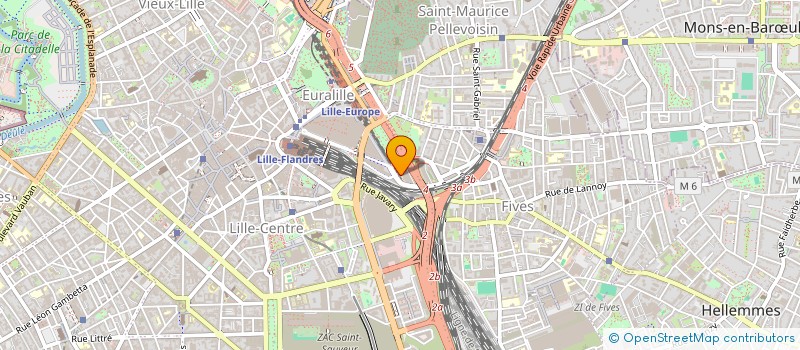 localisation de l'entreprise SCI D'ATHENES à LILLE