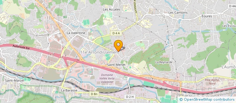 localisation de l'entreprise SCI D'ATHENES à MARSEILLE