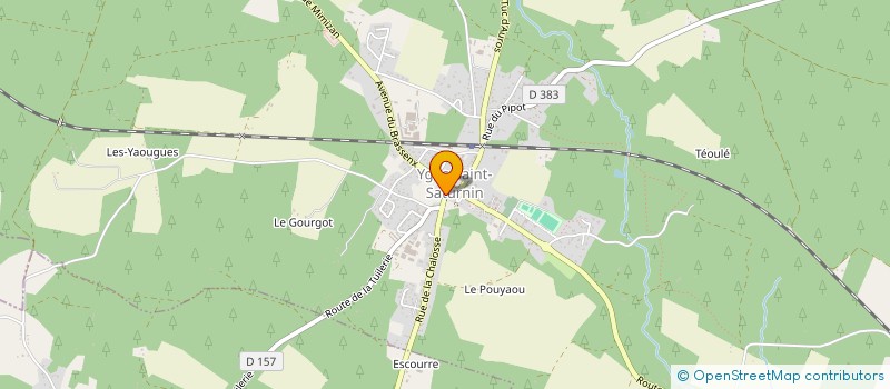 localisation de l'entreprise SCI D ATTRIBUTION D ACQUISITION CAILLAOU  YGOS-SAINT-SATURNIN