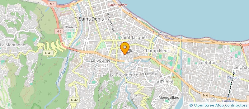 localisation de l'entreprise SCI D'ATTRIBUTION LEON à SAINT-DENIS