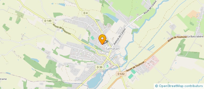 localisation de l'entreprise SCI D'AUBARET  NOILHAN