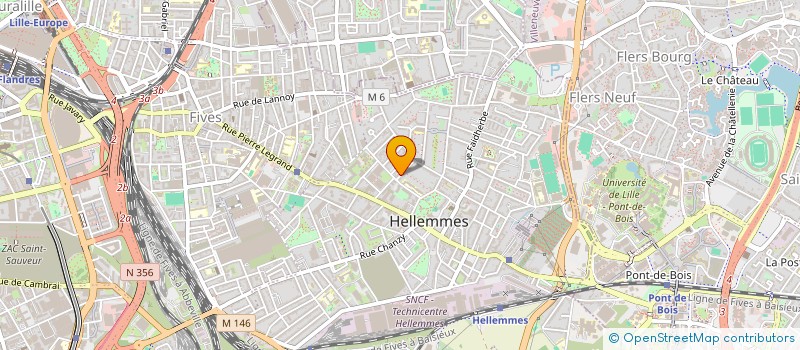 localisation de l'entreprise SCI D AULNE à LILLE