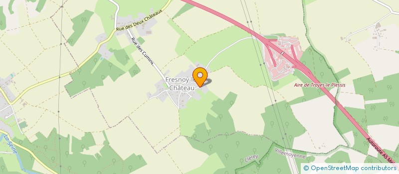 localisation de l'entreprise SCI D'AUMONT  FRESNOY-LE-CHATEAU