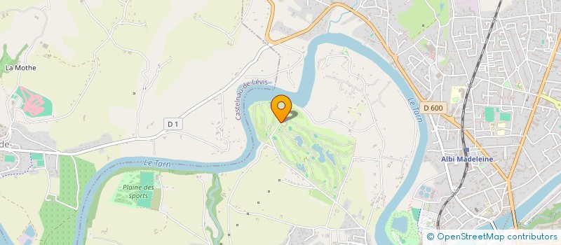 localisation de l'entreprise SCI D'AUSSAGUEL à ALBI