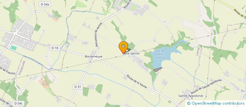 localisation de l'entreprise SCI D'AUSSONNE  LANTA