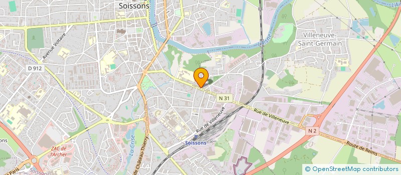 localisation de l'entreprise SCI D'AUTANCOURT à VILLENEUVE-SAINT-GERMAIN