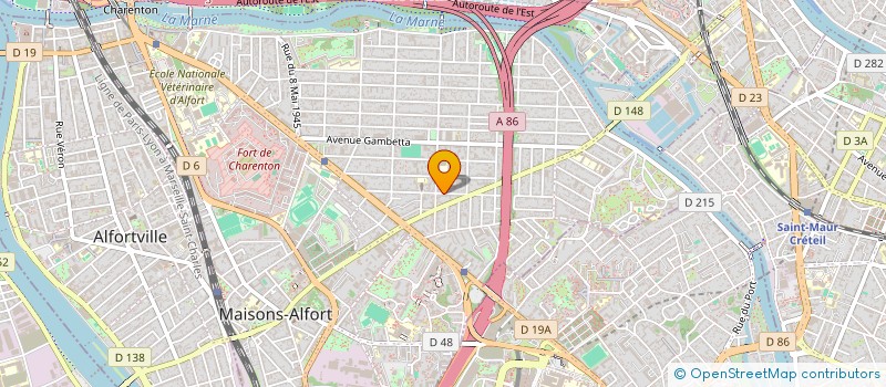 localisation de l'entreprise SCI D'AUTUN à MAISONS-ALFORT