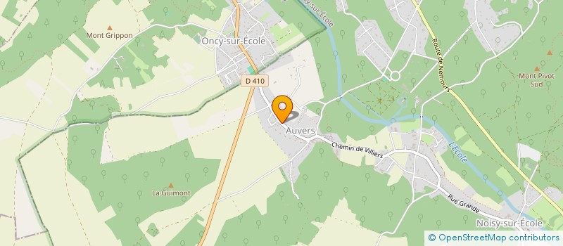 localisation de l'entreprise SCI D'AUVERS à NOISY-SUR-ECOLE