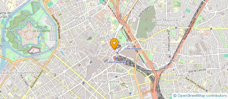 localisation de l'entreprise SCI D' AVELIN à LILLE