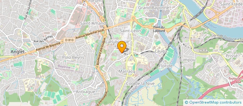 localisation de l'entreprise SCI D'AVENTURE à BAYONNE