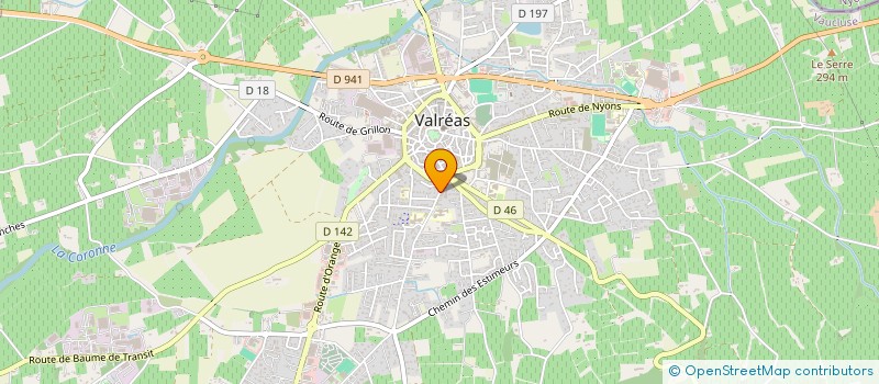 localisation de l'entreprise SCI D B S à VALREAS