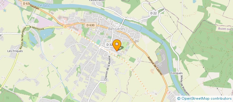 localisation de l'entreprise SCI D C 3 B  BESSIERES