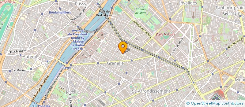 localisation de l'entreprise SCI D.C.  PARIS