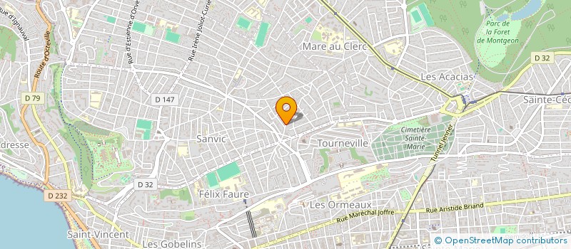 localisation de l'entreprise SCI D.C.A.D à LE HAVRE