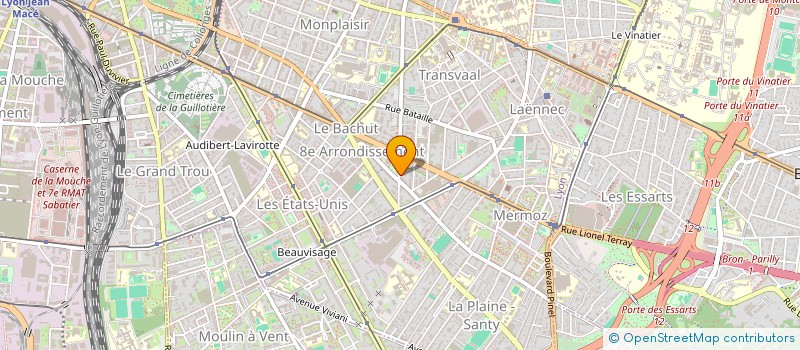 localisation de l'entreprise SCI D.C.B  LYON