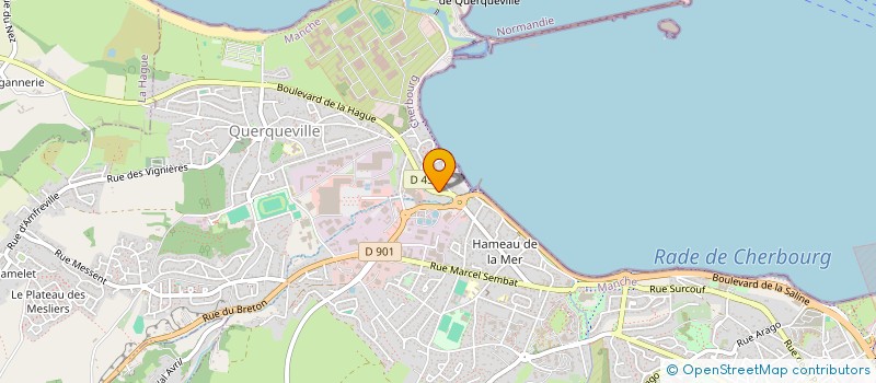 localisation de l'entreprise SCI D.C.L. à CHERBOURG-EN-COTENTIN