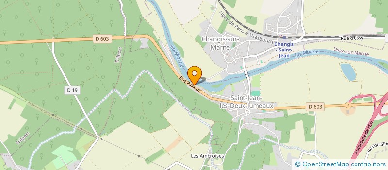 localisation de l'entreprise SCI D.C.P.  SAINT-JEAN-LES-DEUX-JUMEAUX