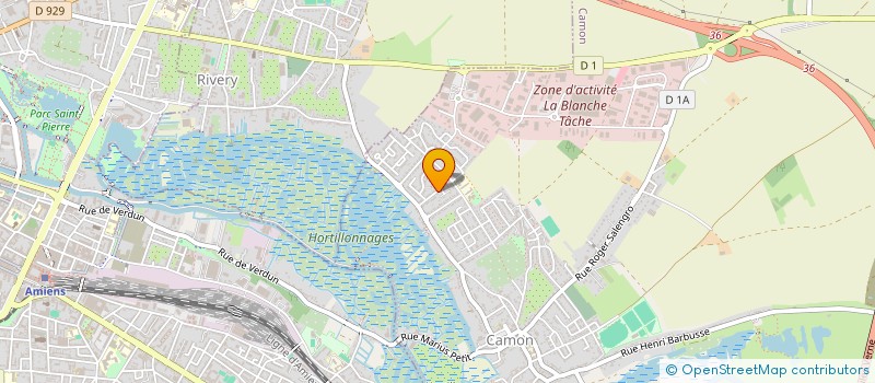 localisation de l'entreprise SCI D'CHES GARDINS à CAMON