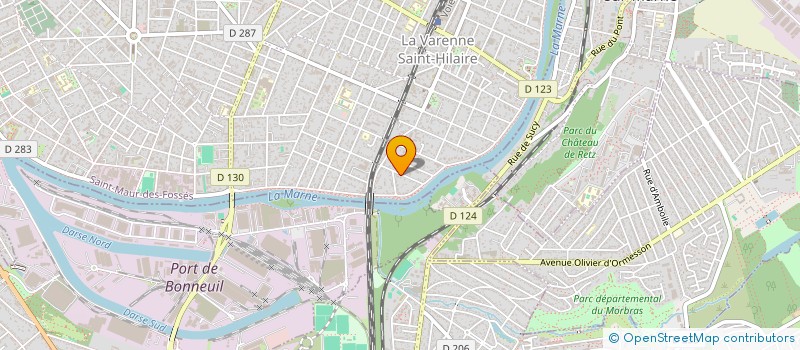 localisation de l'entreprise SCI D.CISSE  SUCY-EN-BRIE