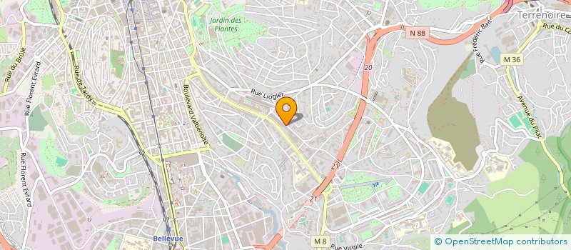 localisation de l'entreprise SCI D CO PEINT  SAINT-ETIENNE