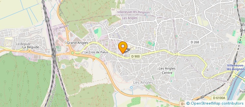 localisation de l'entreprise SCI D.E.D.A.L.E à LES ANGLES