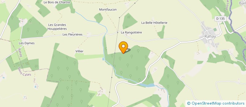 localisation de l'entreprise SCI D.E.L.  RAHAY