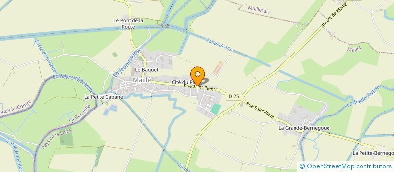 localisation de l'entreprise SCI D.E.L.L. à MAILLE