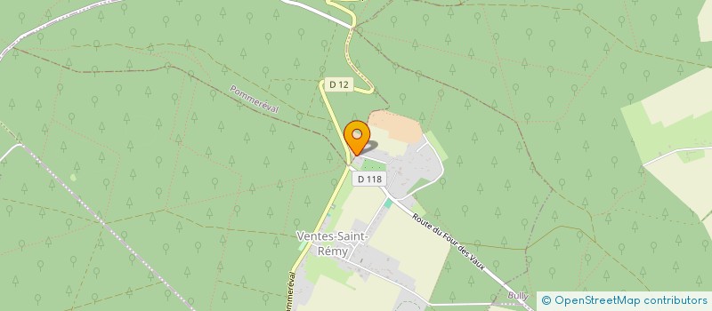 localisation de l'entreprise SCI D'EAWY  VENTES-SAINT-REMY