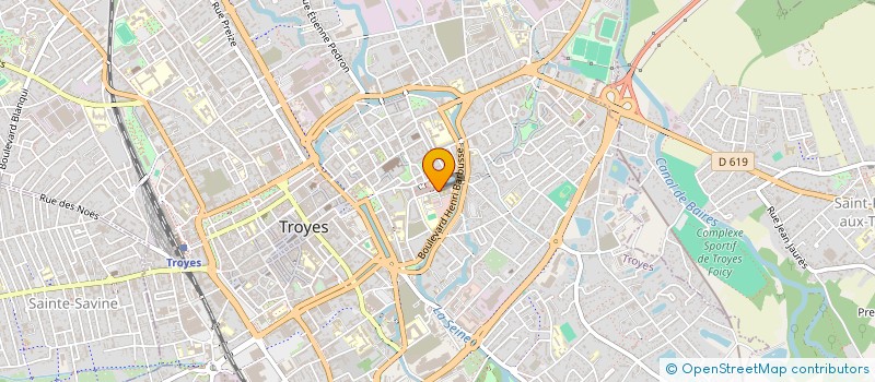 localisation de l'entreprise SCI D'EDUCATION TROYENNE à TROYES