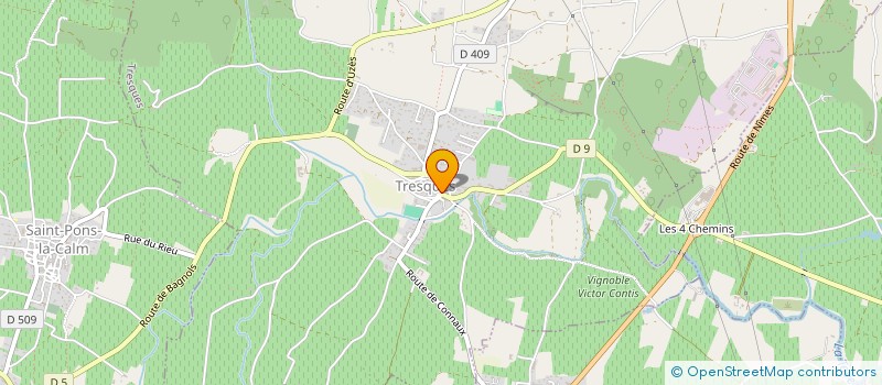 localisation de l'entreprise SCI D'ELBE  TRESQUES