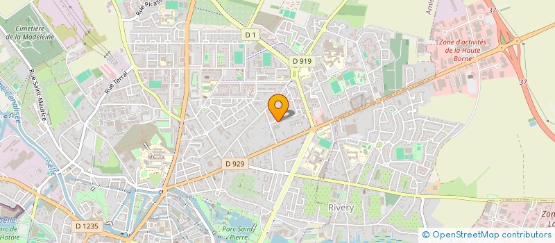 localisation de l'entreprise SCI D ELLE à AMIENS