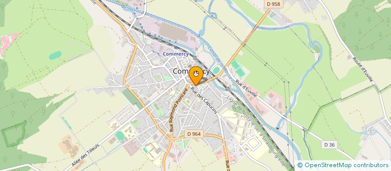 localisation de l'entreprise SCI D'EMERY à COMMERCY