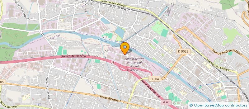 localisation de l'entreprise SCI D'EN BAS à SCIONZIER