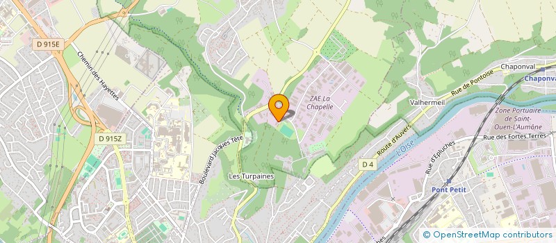 localisation de l'entreprise SCI D'EN FACE  ENNERY