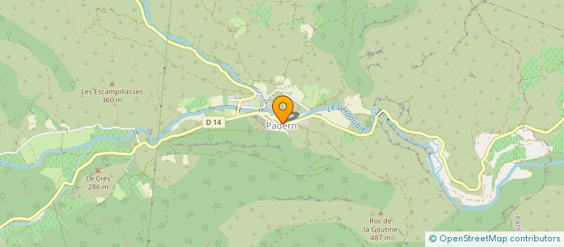 localisation de l'entreprise SCI D'EN PICASSO  PADERN