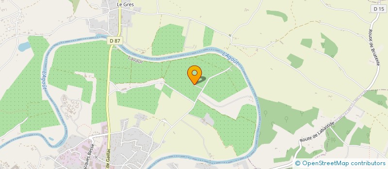 localisation de l'entreprise SCI D'EN POUILLE  FIAC