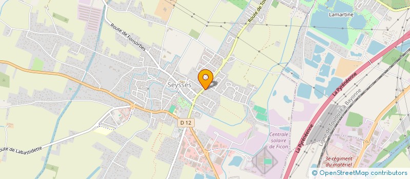 localisation de l'entreprise SCI D'ENGAYS ET DU GRAND CHEMIN  SEYSSES