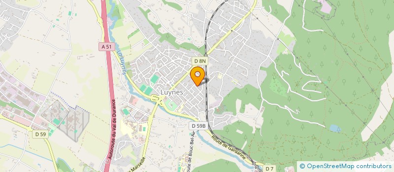 localisation de l'entreprise SCI D ENTREMONT à AIX EN PROVENCE