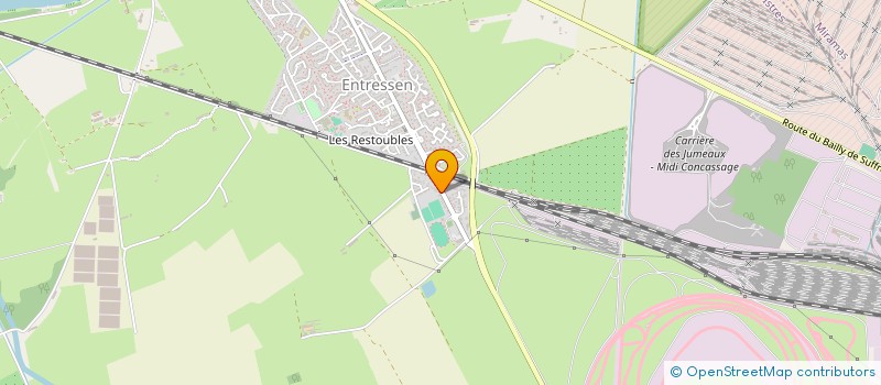 localisation de l'entreprise SCI D'ENTRESSEN  ISTRES