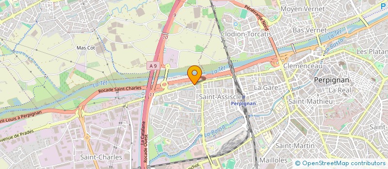 localisation de l'entreprise SCI D'EPHRENGIN à PERPIGNAN
