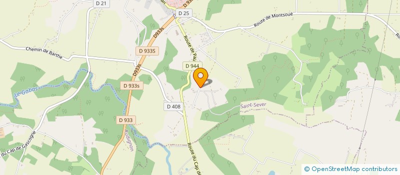 localisation de l'entreprise SCI D ESCALES à SAINT-SEVER