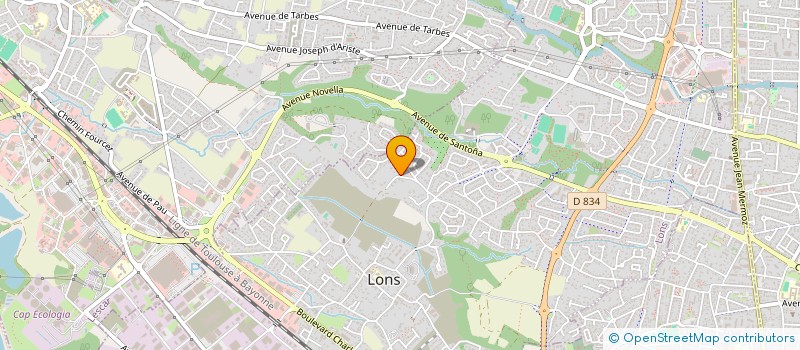 localisation de l'entreprise SCI D'ESTIENI à LONS